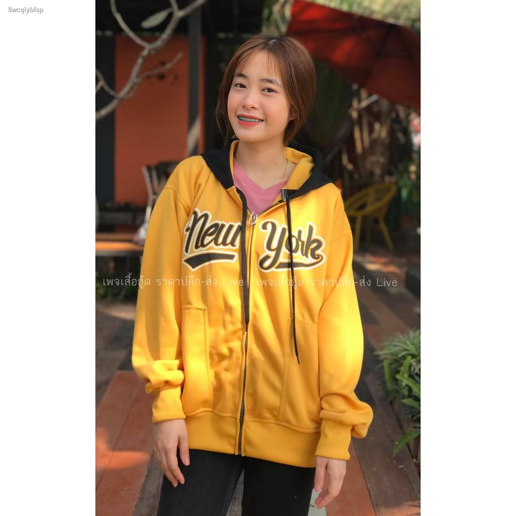 ﹉New York hoodie 2021  เสื้อแขนยาว