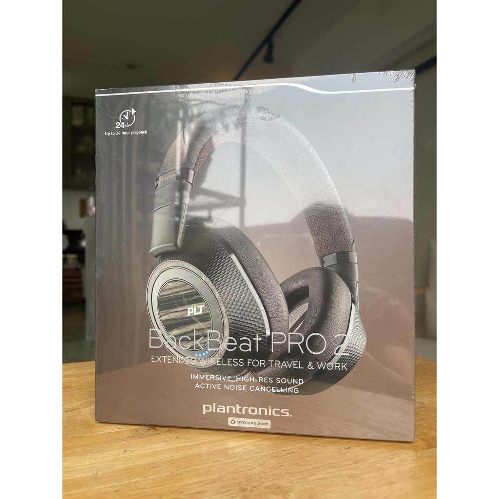 หูฟังบลูทูธ Plantronics BackBeat Pro 2 (Black/Tan) มี 1 ชิ้นเท่านั้น