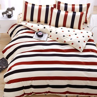 BLANKET SHOPผ้าปูที่นอน/ผ้านวม /ชุดเครืองนอนครบชุด 6ชิ้นผ้าปู+ผ้านวม