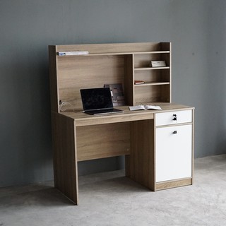 Inhome Furniture โต๊ะทำงานไม้ Cyber W120xD60xH135 รุ่น T-1263  Desk Wooden Working Table