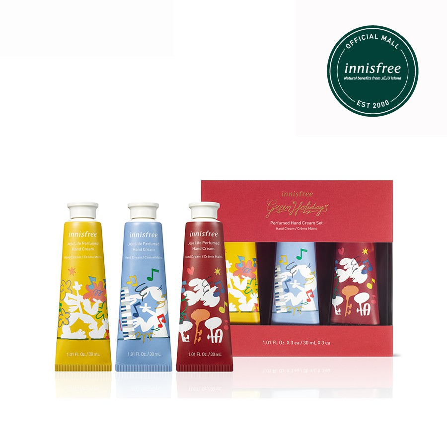 innisfree Jeju life perfumed hand cream set (Green Holiday LTD)