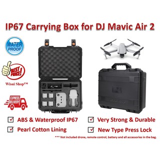 กระเป๋า Waterproof IP67 / Exposionproof Hard Shell Carrying Box / Handbag สำหรับ DJI Mavic Air 2 / DJI Air 2S