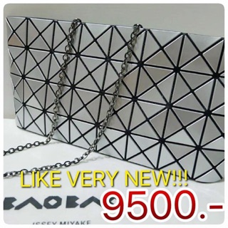 BAO BAO 4*8 prism silver สายโซ่USED LIKE VERY NEW