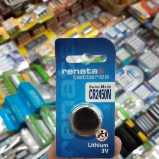 ถ่าน CR2450N Renata, CR2450 Vinnic Lithium 3V 1ก้อน ของใหม่ ของแท้