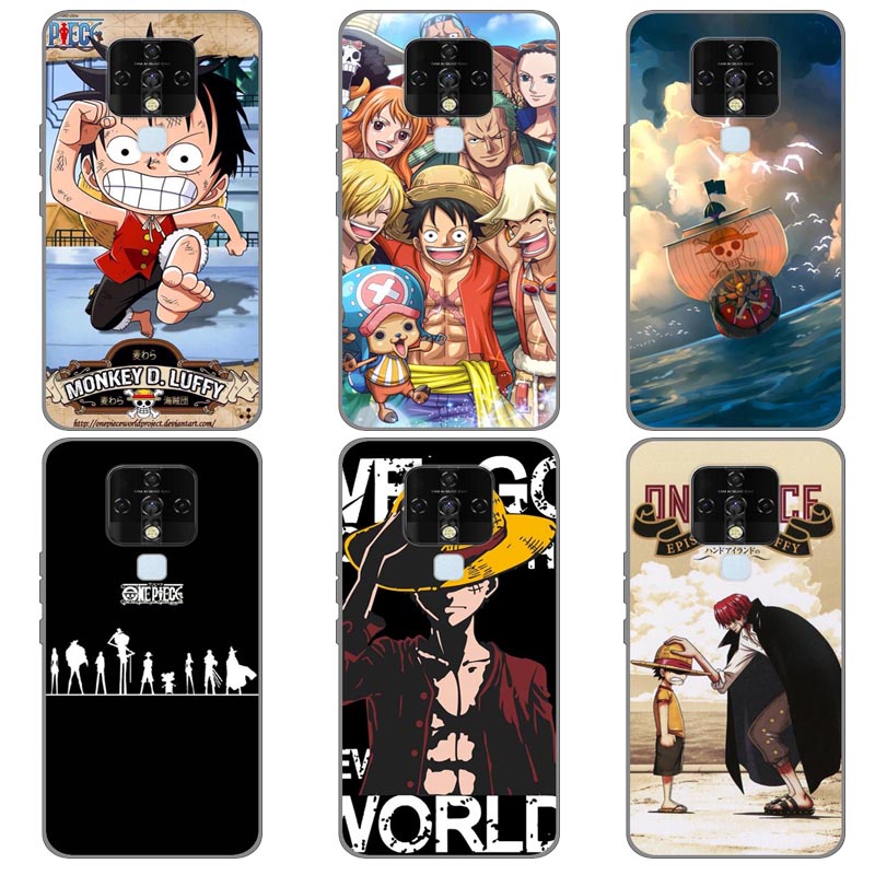 เคส Tecno Camon 16 17P 17 Pro Case การ์ตูน One Piece เคสซิลิโคน Soft Black TPU โทรศัพท์มือถือ Back เคส
