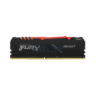 สินค้าใหม่ พร้อมส่ง RAM DDR4(3200) 8GB KINGSTON FURY BEAST RGB(KF432C16BBA/8)