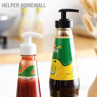 Helper Homemall แกลลอนปั๊มจ่ายเครื่องปรุง ขวดพลาสติก อุปกรณ์ครัว สําหรับครัวเรือน