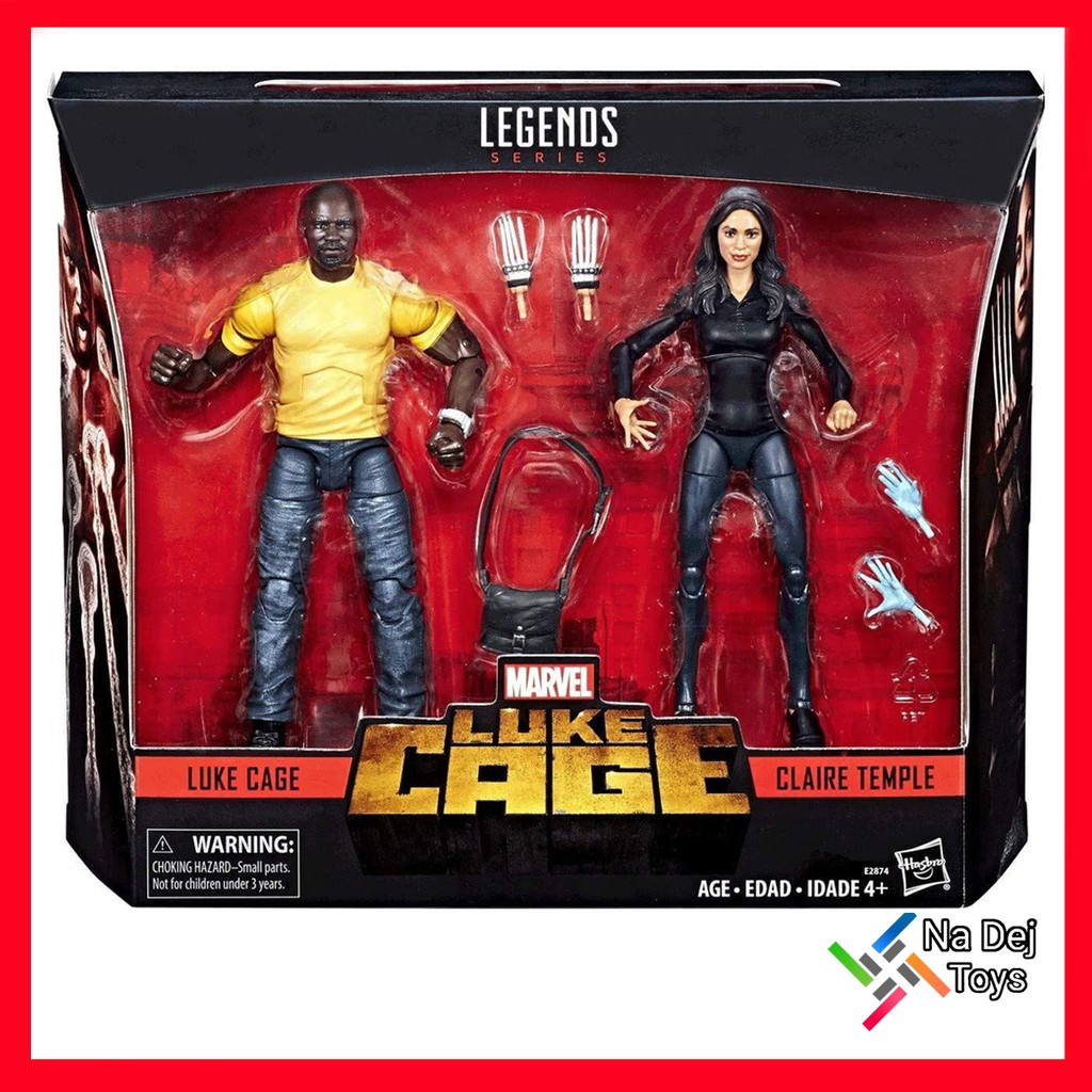 Marvel Legends Luke Cage & Clair Temple มาร์เวล เลเจนด์ ลุคเคจ & แคลร์เทมเปิ้ล