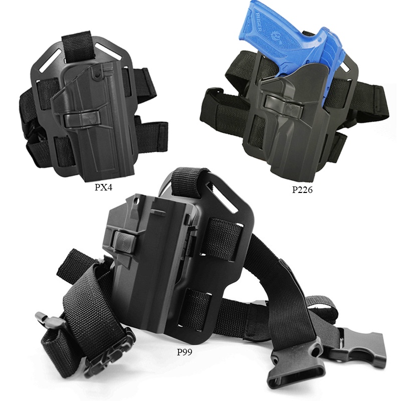 Military Tactical Drop Leg Gun Holster for SIG SAUER P226/Beretta PX4