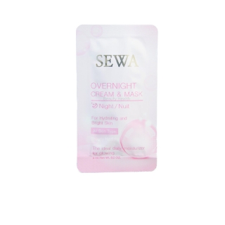 Sewa Overnight Cream & Mask เซวา โอเวอร์ ไนท์ ครีม แอนด์ มาสก์ (6 ml. x 1 ซอง)