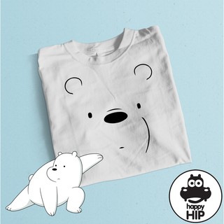 เสื้อแขนสั้น Ice bear จาก We bare bear