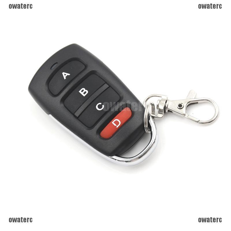 O 1pc 433mhz Universal Electric Gate Garage Door Remote