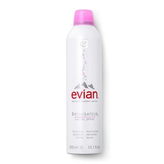 evian Natural Mineral Water facial spray 300ml. เอเวียง สเปรย์น้ำแร่ธรรมชาติ จากเทือกเขาแอลป์ ฝรั่งเศส 300มล.