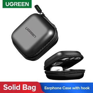 UGREEN ยูกรีน หูฟังกรณีสาย ยูเอสบี กระเป๋าแข็งสําหรับหูฟังบลูทูธไร้สายอุปกรณ์จัดเก็บ