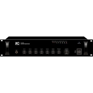 ITC Audio T-120DC เพาเวอร์มิกเซอร์ 120 วัตต์ 3 mic, 2 aux, 100V/70V and 4-16ohms