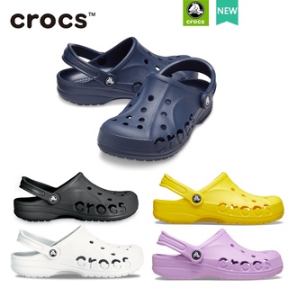 รองเท้า crocs  BAYA clog น้ําหนักเบา สวมใส่สบาย เหมาะกับเดินชายหาด สไตล์คลาสสิก#10126