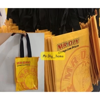 Preemperth-มิสเตอร์.ดี.ไอ.วาย Mr.DIY กระเป๋ารีไซเคิล ใช้แทนถุงพลาสติก มีส่งด่วน