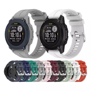 สาย Garmin descent G1 / Forerunner 745 / 955 / 945 935 / Approach S62 ขนาด 22 mm. silicone strap สายซิลิโคน