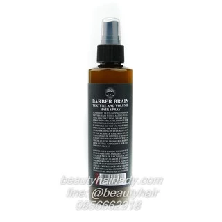 😎BARBER BRAIN เท็กซ์เจอร์ วอลลุ่ม สเปรย์ 200มล Texture & Volume Hair Spray 200ml. สเปรย์ฉีด ยกโคนผม L'Angel จัดทรงผม