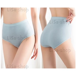 กางเกงใน ผู้หญิง เอวสูง ยืดหยุ่นดีมาก ผ้าเนื้อนุ่ม บางเบาใส่สบาย ไม่อับชื้น ช่วยซับเหงื่อได้ดี A007