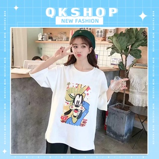 QKshop 💥🎉รุ่นนี้คือดีมากแม่ ดีไซน์สวยฮิตตลอดกาล เสื้อยืดแขนกุดสกรีนลายการ์ตูนสุดฮิตมันเริสมากเลยนะแม่ ต้องซื้อแล้วนะ🔥