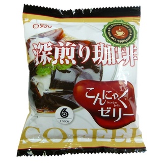 เจลลี่ คอฟฟี่ เจลลี่กลิ่นกาแฟ KONJAC JELLY COFFEE 18 กรัม X 6 ชิ้น (YUKIGUNI AGURI BRAND) 6PC