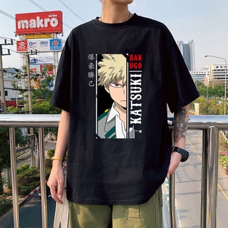 [hot sale]ราคาต่ำสุด!! เสื้อยืดผ้าฝ้าย พิมพ์ลายกราฟิก My Hero Academia Boku No Hero Academia Kawaii Himiko Toga Overd สํ