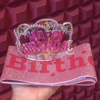 มงกุฏวันเกิด มงกุฏปาร์ตี้ มงกุฎเจ้าหญิง มงกุฎhappy birthday