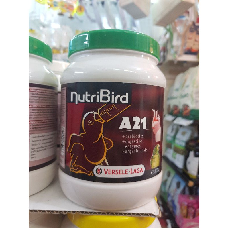 🦜 อาหารลูกป้อน A21 ยี่ห้อ NutriBird 🦜