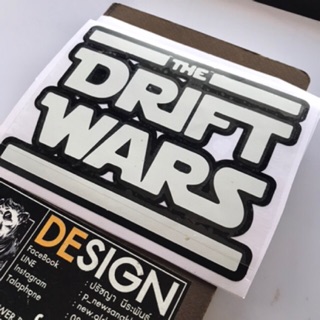 สติ๊กเกอร์ JDM “The Drift Wars”