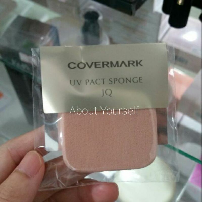 ฟองน้ำ Covermark UV Pact Sponge JQ  จำนวน 1 ชิ้น