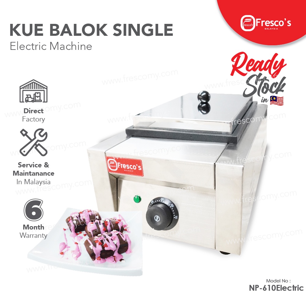 FRESCO KUE BALOK MACHINE ELECTRIC เดี่ยว