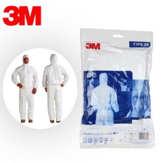 3M 4545 ชุดป้องกันสารเคมี สินค้า (3M แท้ 100%)