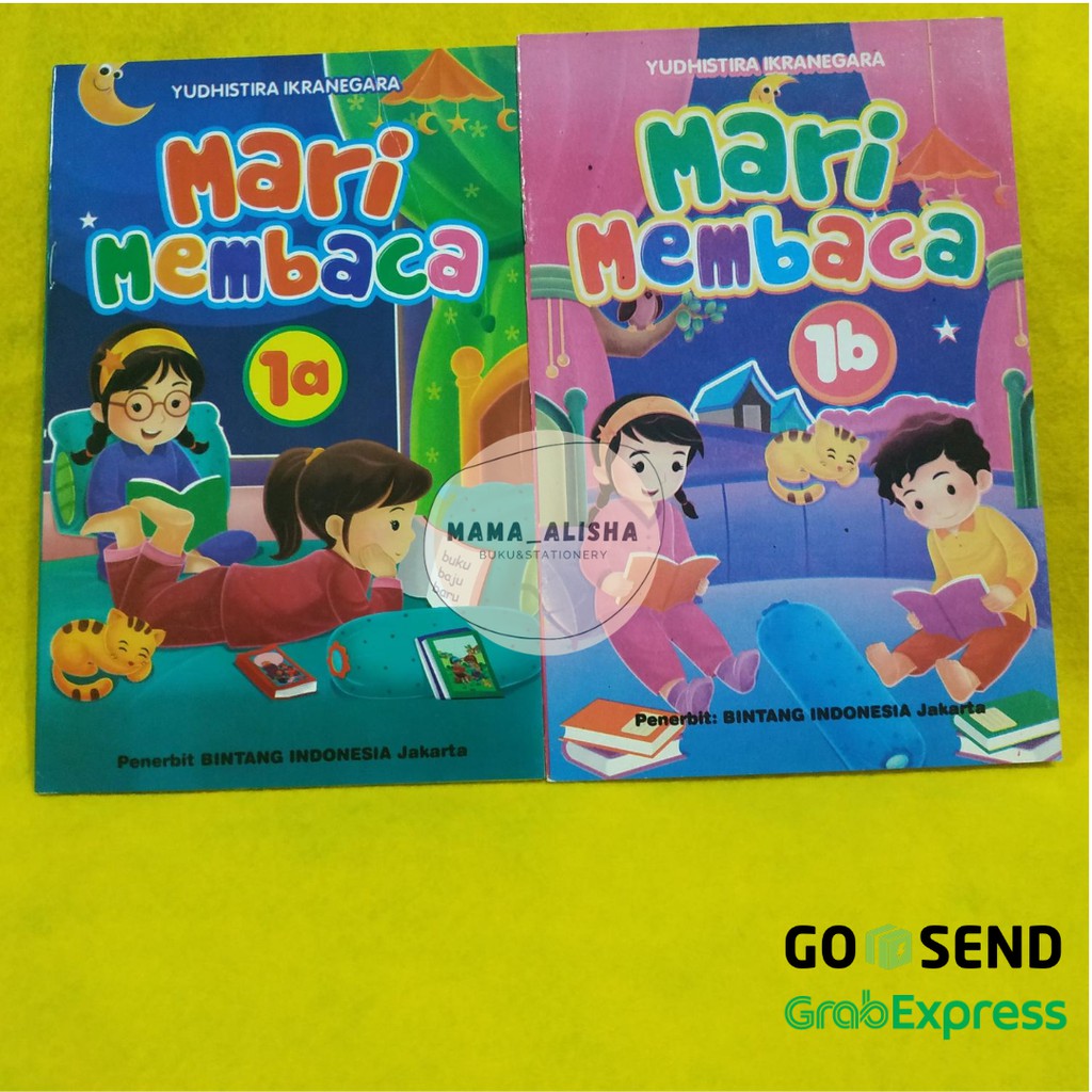 แพคเกจหนังสือเด็ก Lets Read เล่ม 1 สําหรับ PAUD, TK, และโรงเรียนเอกสิทธิ์