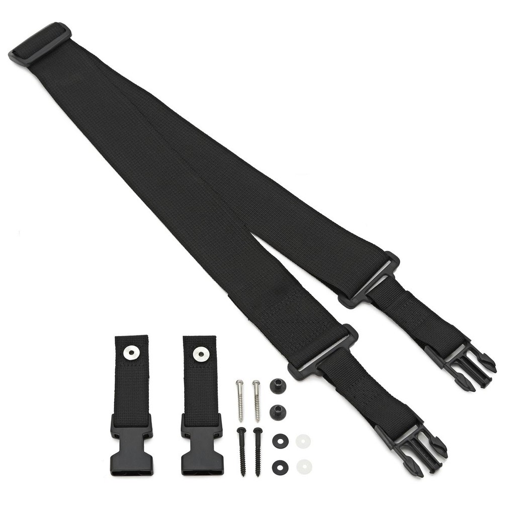 Dimarzio style ClipLock black guitar strap งานเทียบ ดำ น้ำตาล เทา ขาว ส้ม แดง