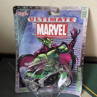 รถมอเตอร์ไซค์ maisto ultimate marvel green goblin