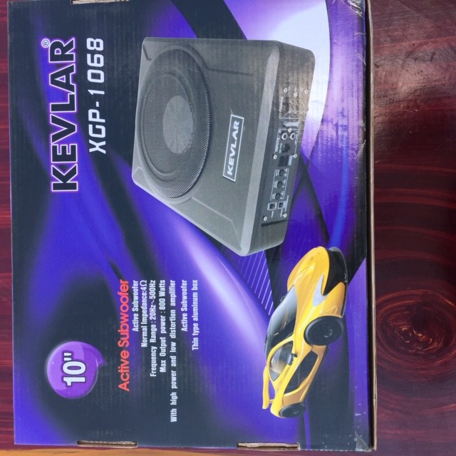 ซับบ็อก SUBBOX ซับวูฟเฟอร์เบสในรถยนต์ KEVLAR ขนาด 10 นิ้ว