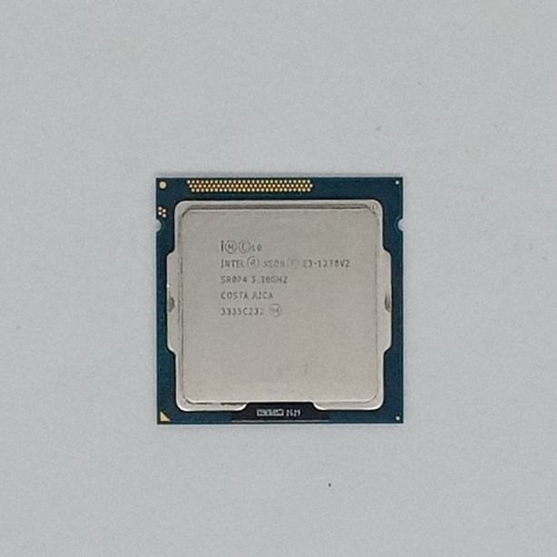 ซีพียู  Intel® Xeon® E3-1230 v2 แคช 8M, 3.30 GHz   4คอร์ # 8 เทรด Socket 1155