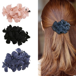 ※Elegant Bead คลิปผมดอกไม้น่ารัก Clipper Barrette Clamp Hairpin อุปกรณ์ผม