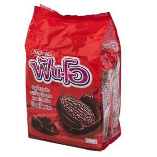 ฟันโอ คุกกี้ไส้ช็อกโกแลต 45 กรัม x 12 ห่อ Fun-O Chocolate Cookies 45g x 12 Pack