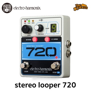 Electro Harmonix 720 Stereo Looper เอฟเฟคกีต้าร์ ลูปเปอร์ วนเสียง สเตอริโอ (อัดได้นานสูงสุด 720 วินาที) Made in USA