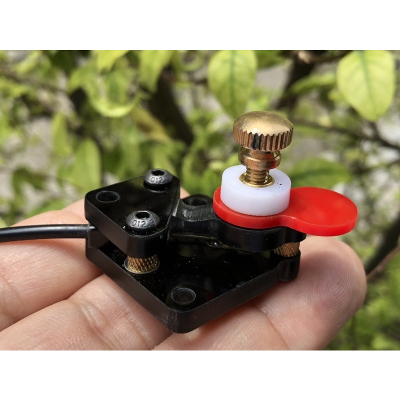 คันเคาะรหัสมอร์ส Straight  Key สีดำ มีของพร้อมส่ง สำหรึบวิทยุสื่อสาร เครื่อง QRP ราคาถูก Shopee Lazada