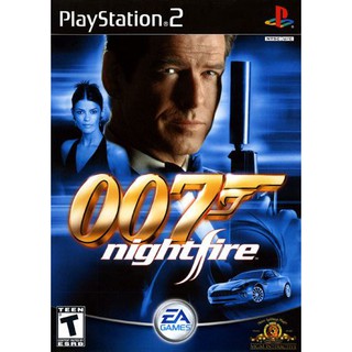 007: Nightfire (USA) PS2 แผ่นเกมส์ps2 สายลับ007 แผ่นเกมเพล2