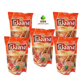 ข้าวแต๋น โปงลาง รสต้มยำ 60 กรัม 5 ถุง EATZY Thai Rice Snack Tomyum Flavour 60 grams 5 sachets