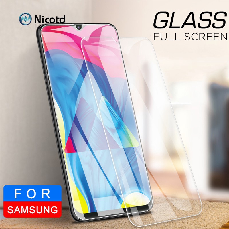 Samsung Galaxy A70 A80 A90 A50 A30 กระจกนิรภัย 2.5D ใส