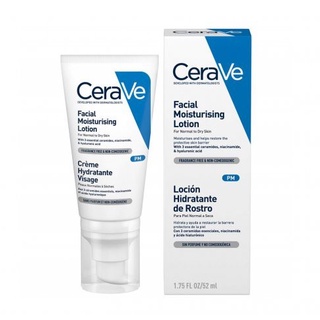 เซราวี CERAVE Facial Moisturizing Lotion โลชั่นบำรุงผิวหน้า สำหรับผิวมัน ผิวที้เป็นสิวง่าย 52ml 😍 ของแท้ 100 %  พร้อมส่ง