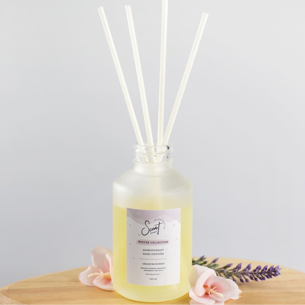 ก้านไม้หอมกระจายกลิ่น Geranium Journey (Scent Studio Room Diffuser ...
