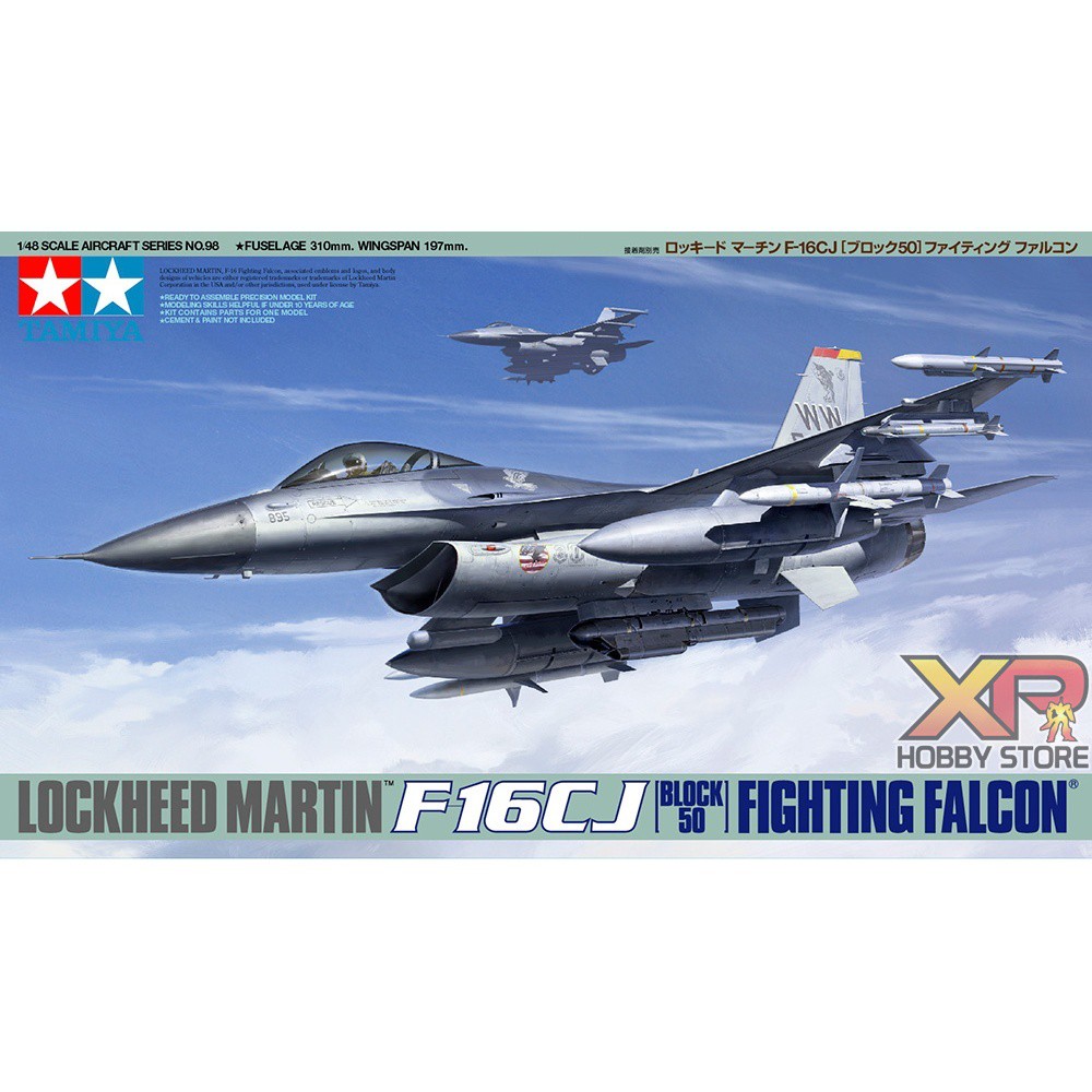 [Tamiya]  1/48 : F-16CJ Fighting Falcon [TA 61098]