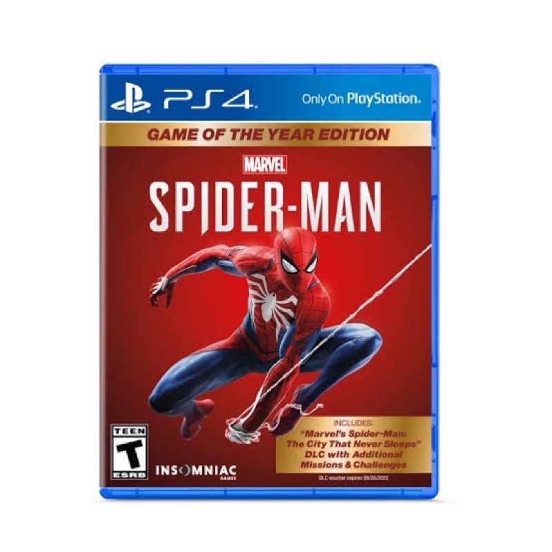 [มือ2 สภาพใหม่] PS4 : Spiderman Game of the Year Edition + DLC