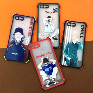 เคส i6+ i7+ i11 พร้อมส่ง!! เคสมือถือขอบสีมุมกันกระแทก กันเลนส์กล้อง ลายเท่